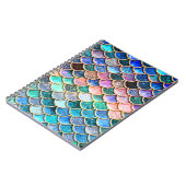 Schittert de Roze Meermin van Aqua de Schalen van Notitieboek (Linkerzijde)