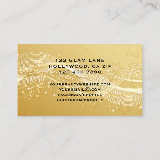 Schittert het Zwarte Goud van de Uitbreidingen van Visitekaartje (Achterkant)