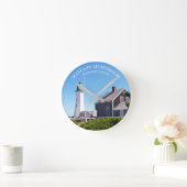 Schitude vuurtoren Massachusetts Wall Clock Ronde Klok (Huis)