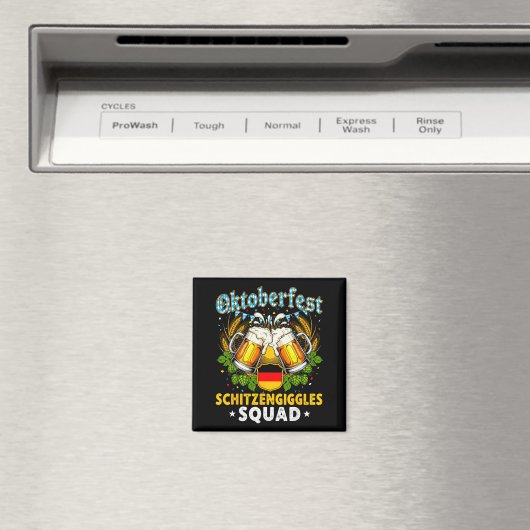 Schitzengiggles Squad München Bier Beierse Magneet (Insitu (Vaatwasser))