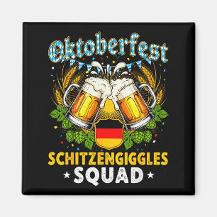 Schitzengiggles Squad München Bier Beierse Magneet