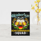 Schitzengiggles Squad Munich Beer Bavarian  Kaart (Gele Bloem)