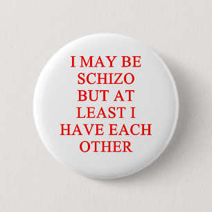 schizoflap ronde button 5,7 cm