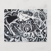 Schizofrene genezing II Briefkaart (Voorkant)