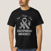 schizofrenie kunst t-shirt (Voorkant)