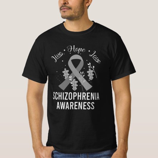 schizofrenie kunst t-shirt (Voorkant)