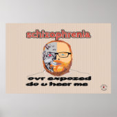 Schizofrenie Poster (Voorkant)