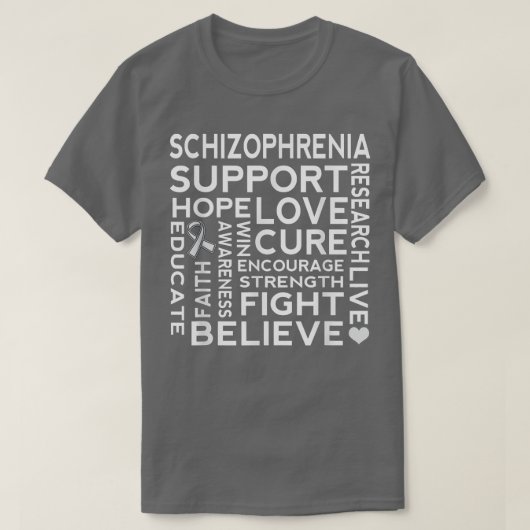 Schizofrenie T-shirt (Design voorkant)