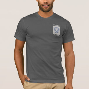 Schizophrenia Silver Awareness Ribbon Angel T-shir T-shirt