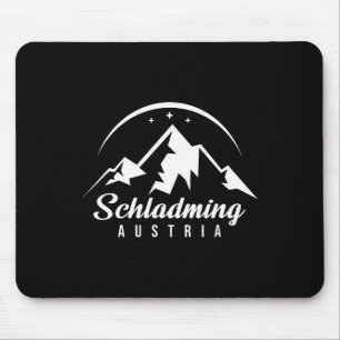 Schladming Austria Ski Resort Skiën Snowboarden Muismat