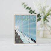 Schladming /Retro Reklame Briefkaart (Staand voorkant)