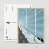 Schladming /Retro Reklame Briefkaart (Voorkant / Achterkant)