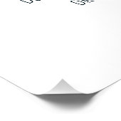 "Schlaf ein kleiner Prinz" Perfect Poster (Hoek)