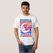 Schlaf Ist Wichtiger T-shirt (Voorkant volledig)