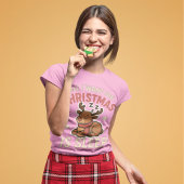 Schlaf statt Geschenke zu Weihnachten T-shirt