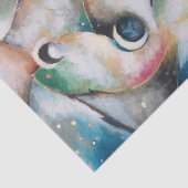 Schlafende Gestalten in Nachtlicher door Arnold To Tissuepapier (Detail)