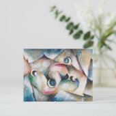 Schlafende Gestaltenin Nachflicher door Arnold Top Briefkaart (Staand voorkant)