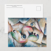 Schlafende Gestaltenin Nachflicher door Arnold Top Briefkaart (Voorkant / Achterkant)