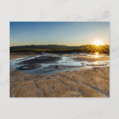 Schlammvulkane von Berca Rumänien Briefkaart (Voorkant)