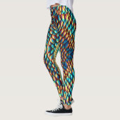 Schlangenoptik Schlangenhaut Leggings (Links)