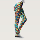 Schlangenoptik Schlangenhaut Leggings (Rechts)