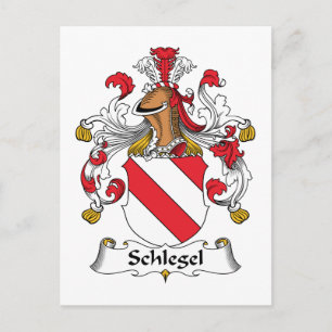 Schlegel Family Crest Briefkaart