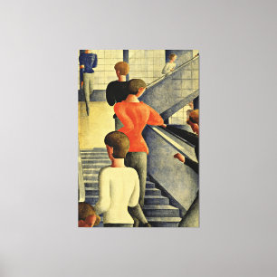 Schlemmer - Bauhaus Stairway Canvas Afdruk