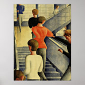 Schlemmer - Bauhaus Stairway Poster (Voorkant)
