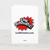 Schlepping Rosh Hashanah Kaart (Achterkant)