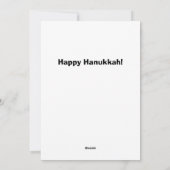 Schlepping-ziekteverzekeringskaart Feestdagenkaart (Achterkant)