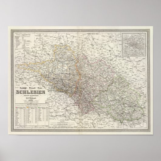 Schlesien Poster (Voorkant)