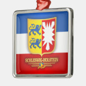 Schleswig-Holstein COA Metalen Ornament (Links)