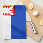 Schleswig-Holstein Flagge Theedoek (Quarter Fold)