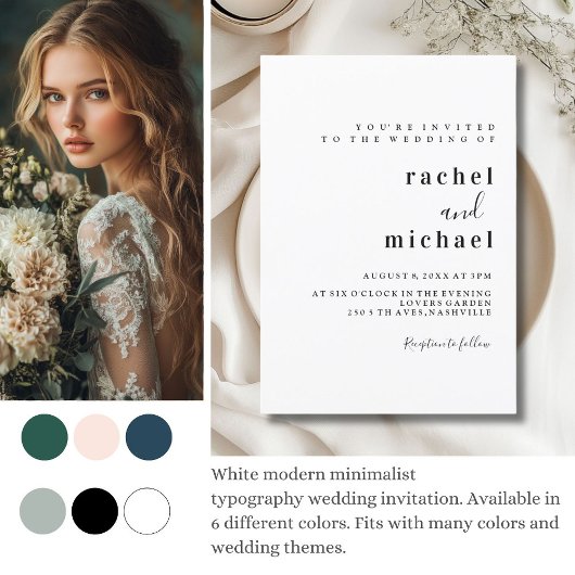 Schlicht Elegant Kaart