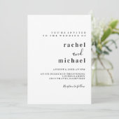 Schlicht Elegant Kaart (Staand voorkant)