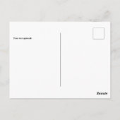 Schlicht elegante Hochzeitseinladung Briefkaart (Achterkant)