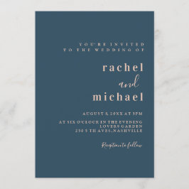 Schlicht elegante kaart