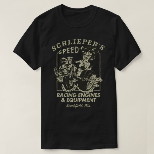 Schliepers Speed Shop T-shirt (Design voorkant)