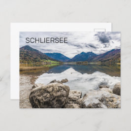 Schliersee Bavaria Lake Germany Panorama Souvenir Feestdagenkaart