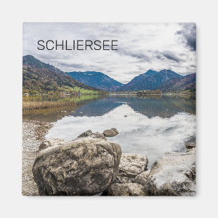 Schliersee Bavaria Lake Germany Panorama Souvenir Magneet