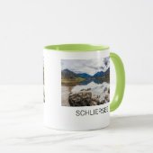 Schliersee Bavaria Lake Germany Panorama Souvenir Mok (Voorkant rechts)