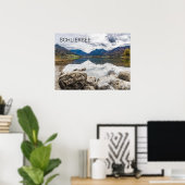 Schliersee Bavaria Lake Germany Panorama Souvenir Poster (Thuiskantoor)