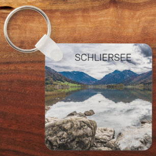 Schliersee Bavaria Lake Germany Panorama Souvenir Sleutelhanger