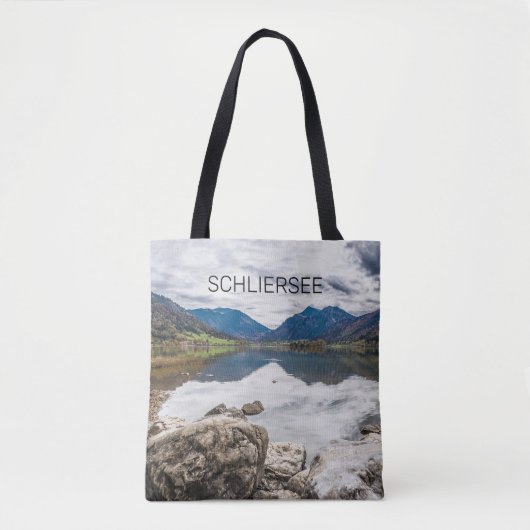 Schliersee Bavaria Lake Germany Panorama Souvenir Tote Bag (Voorkant)
