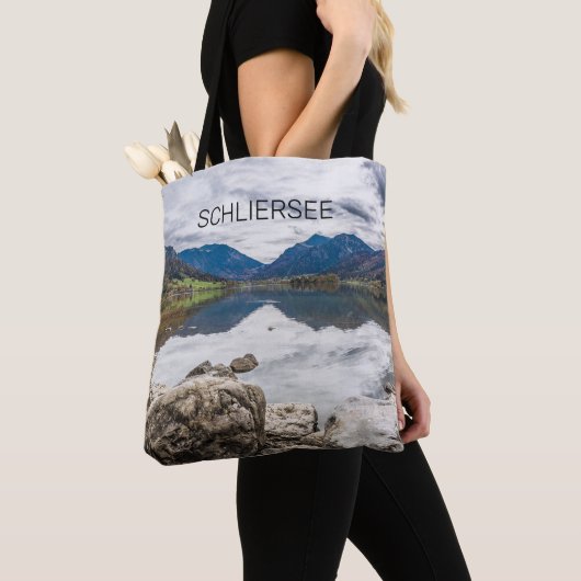 Schliersee Bavaria Lake Germany Panorama Souvenir Tote Bag (Dichtbij)