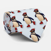 Schlittschuhpinguin Stropdas (Opgerold)