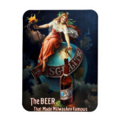 Schlitz Biermagneet Magneet (Verticaal)