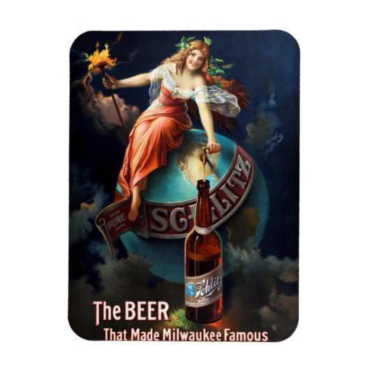 Schlitz Biermagneet Magneet (Verticaal)