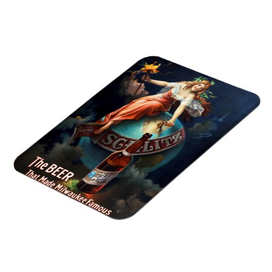 Schlitz Biermagneet Magneet (Linkerzijde)