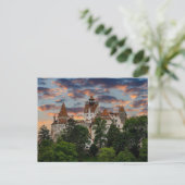 Schloss Bran in Rumänien Postkarte Briefkaart (Staand voorkant)